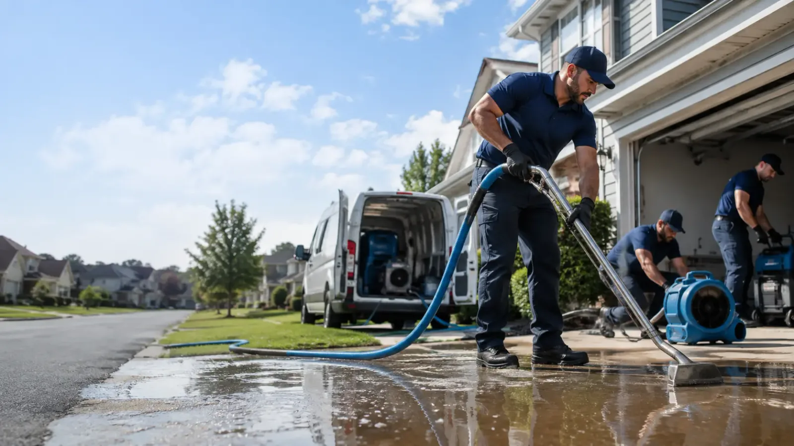 Flood Damage Restoration in Hawaiian Gardens, CA